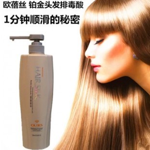 解锁秀发纯净之美 欧蓓丝铂金排毒酸护发素，深彻净化，锁色强韧